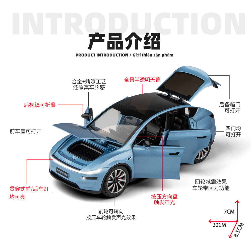 1:24 Ölçekli Model Y Araba Mod - Renewable Energy Engineering incelemesi ve fiyatı